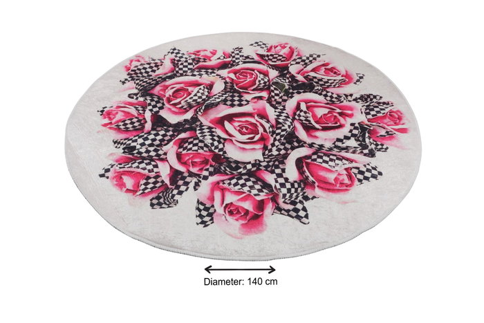 Mijölnir Alfombrilla de baño Magic Roses (140) Multicolor